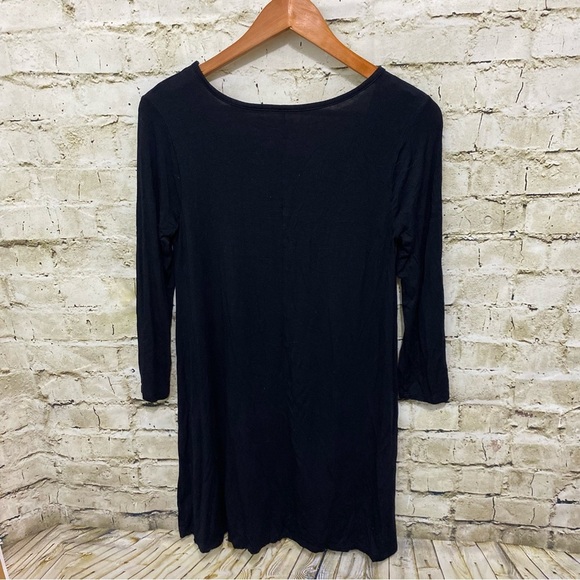 Decree Black Dance All Night Sequin Night Gown Shirt - Picture 3 of 5